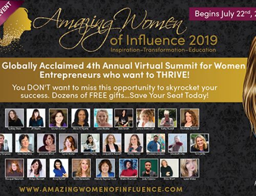 Join me at the FREE Amazing Women of Influence Online Summit